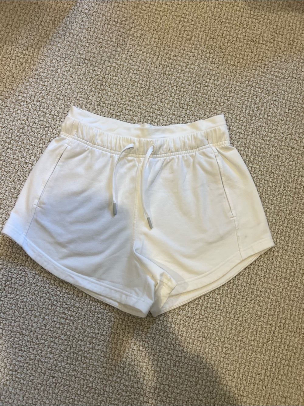 Lululemon Inner Glow Shorts White